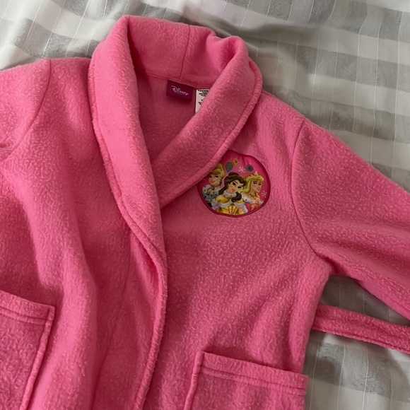 Disney Princess pink fleece robe - Picture 7 of 17